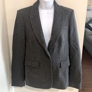 Banana Republic Gray Wool Jacket/Blazer size 6